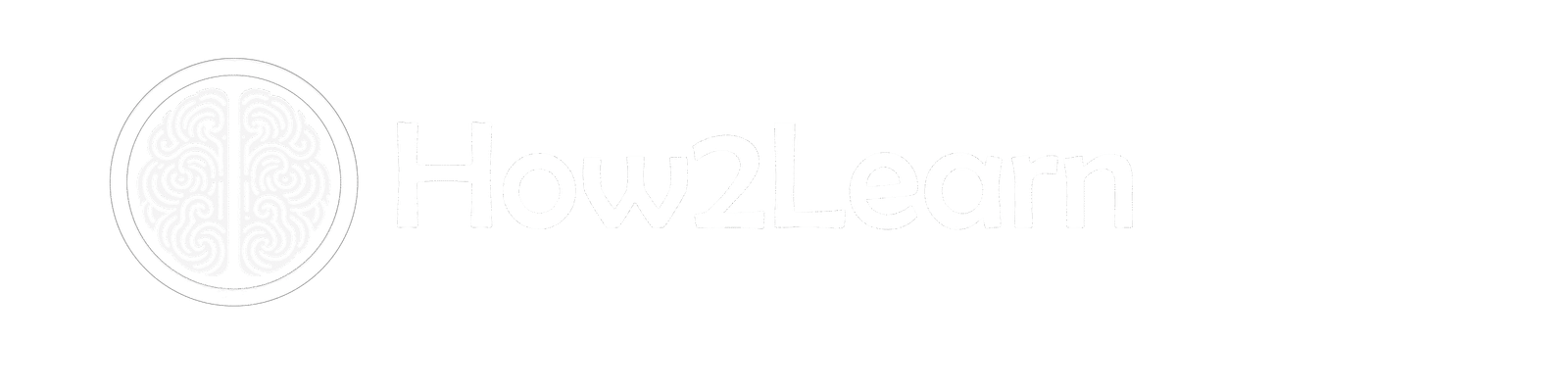 How to learn logo with the inscription "how to learn at the side."